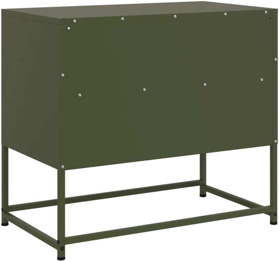 TV staliukas Televizoriaus spintelė, alyvuogių, 68x39x60,5cm, plienas