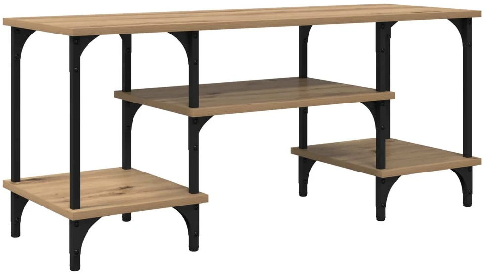 TV staliukas Televizoriaus spintelė 102 x 35 x 45,5 cm Amatininkų ąžuolas