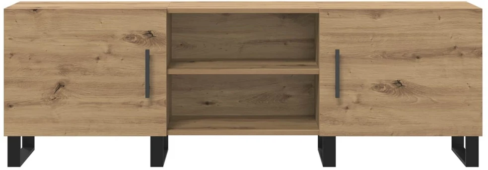 TV staliukas Televizoriaus spintelė 150 x 30 x 50 cm Amatininkų ąžuolas