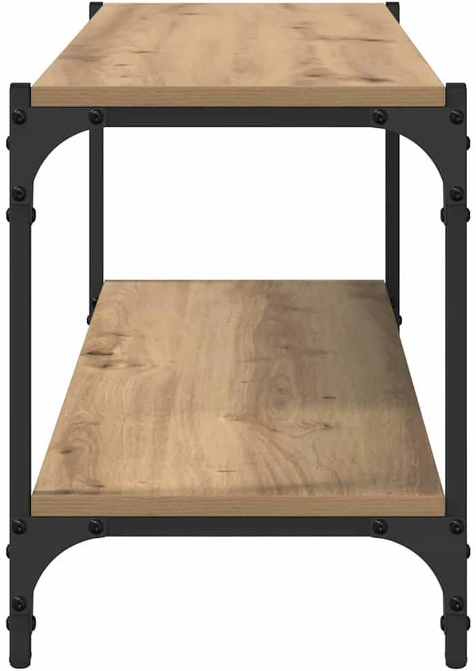 Televizoriaus spintelė 2 lygių 100x33x41cm Amatininkų ąžuolas