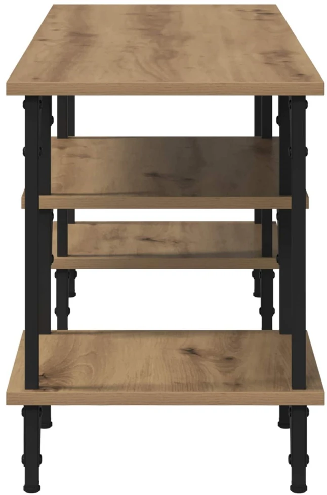 TV staliukas Televizoriaus spintelė 102 x 35 x 45,5 cm Amatininkų ąžuolas