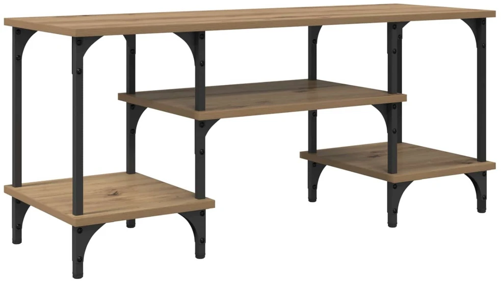 TV staliukas Televizoriaus spintelė 102 x 35 x 45,5 cm Amatininkų ąžuolas