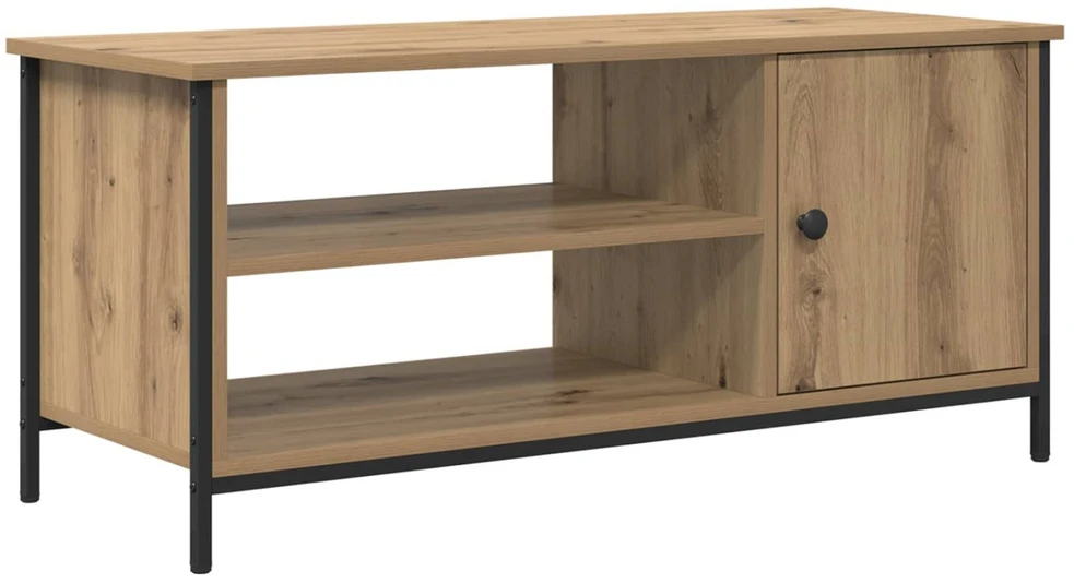 TV staliukas Televizoriaus spintelė 100 x 40 x 45 cm Amatininkų ąžuolas