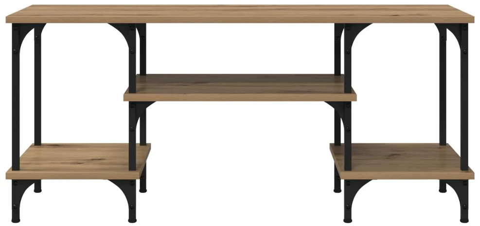 TV staliukas Televizoriaus spintelė 102 x 35 x 45,5 cm Amatininkų ąžuolas