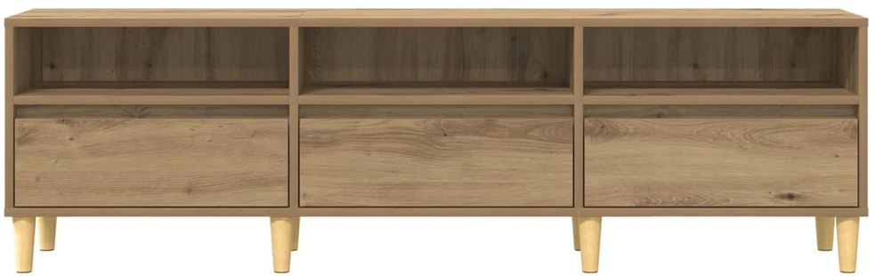 TV staliukas Televizoriaus spintelė 150 x 30 x 45 cm Amatininkų ąžuolas