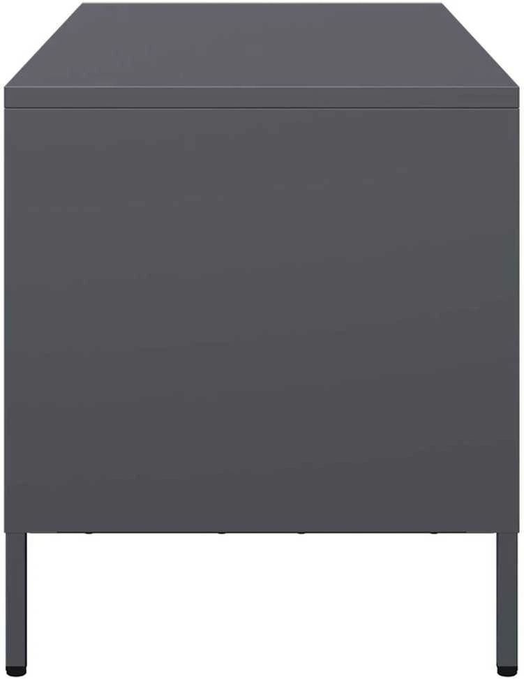 TV staliukas Televizoriaus spintelė, antracito, 101,5x39x43,5cm, plienas