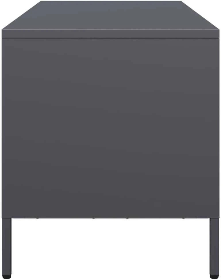 TV staliukas Televizoriaus spintelė, antracito, 101,5x39x43,5cm, plienas