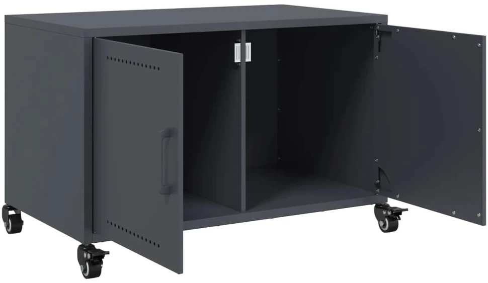 TV staliukas Televizoriaus spintelė, antracito, 68x39x43,5cm, plienas