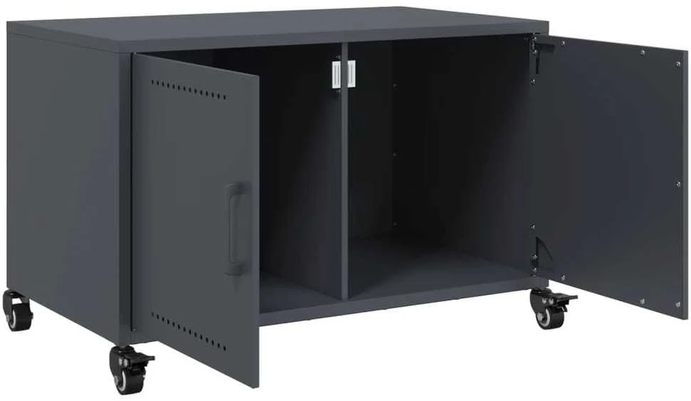 TV staliukas Televizoriaus spintelė, antracito, 68x39x43,5cm, plienas
