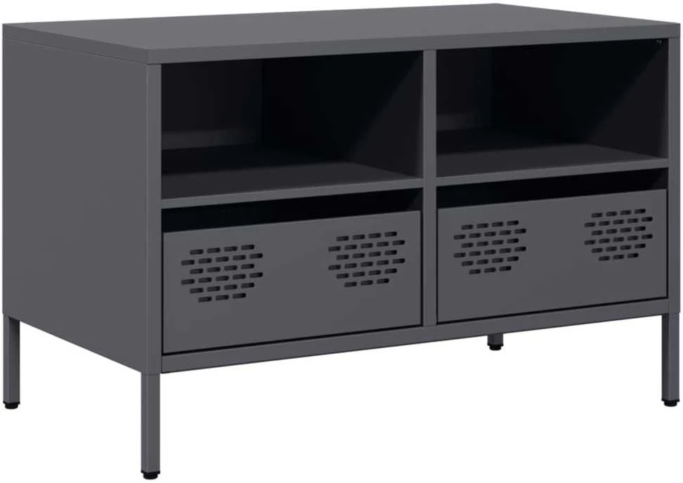 TV staliukas Televizoriaus spintelė, antracito, 68x39x43,5cm, plienas