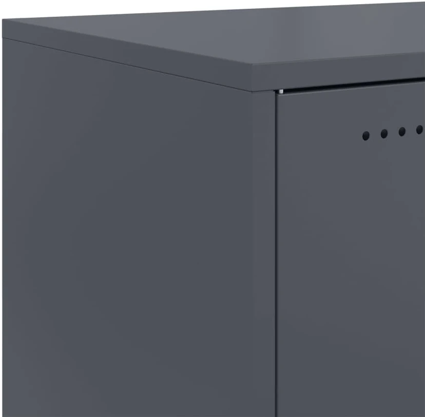 TV staliukas Televizoriaus spintelė, antracito, 68x39x43,5cm, plienas