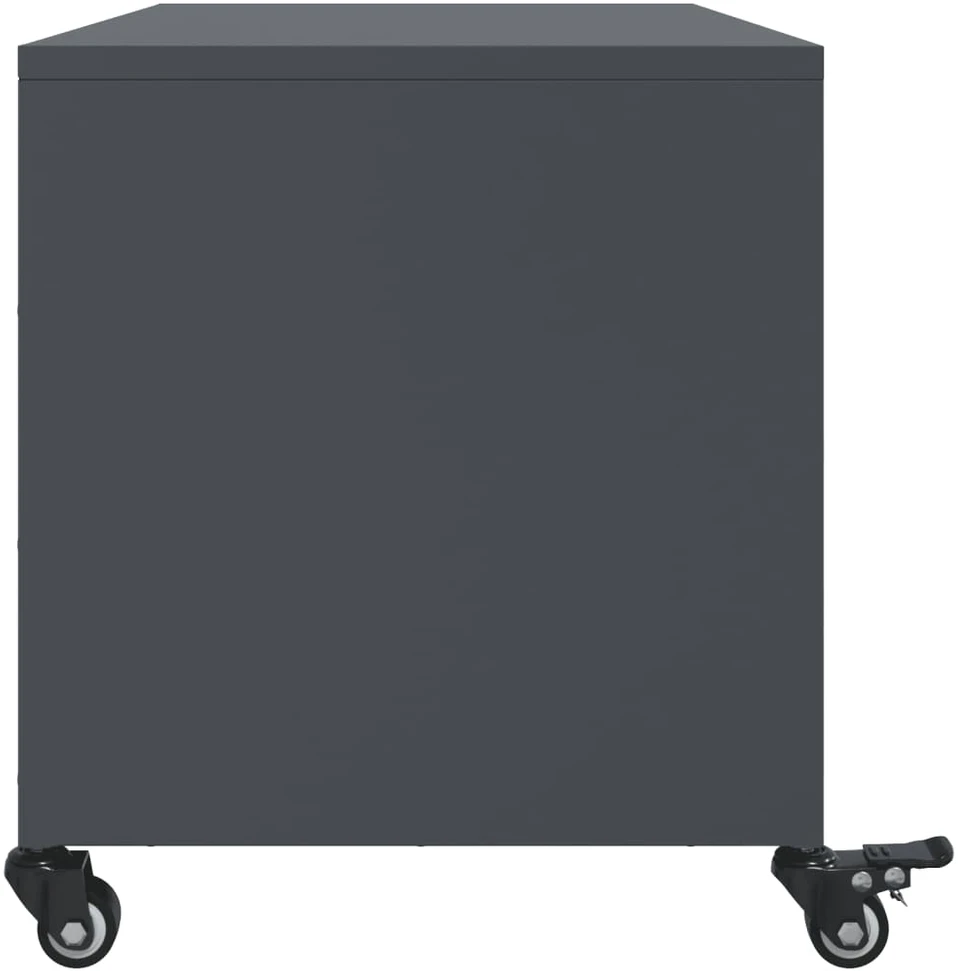 TV staliukas Televizoriaus spintelė, antracito, 68x39x43,5cm, plienas
