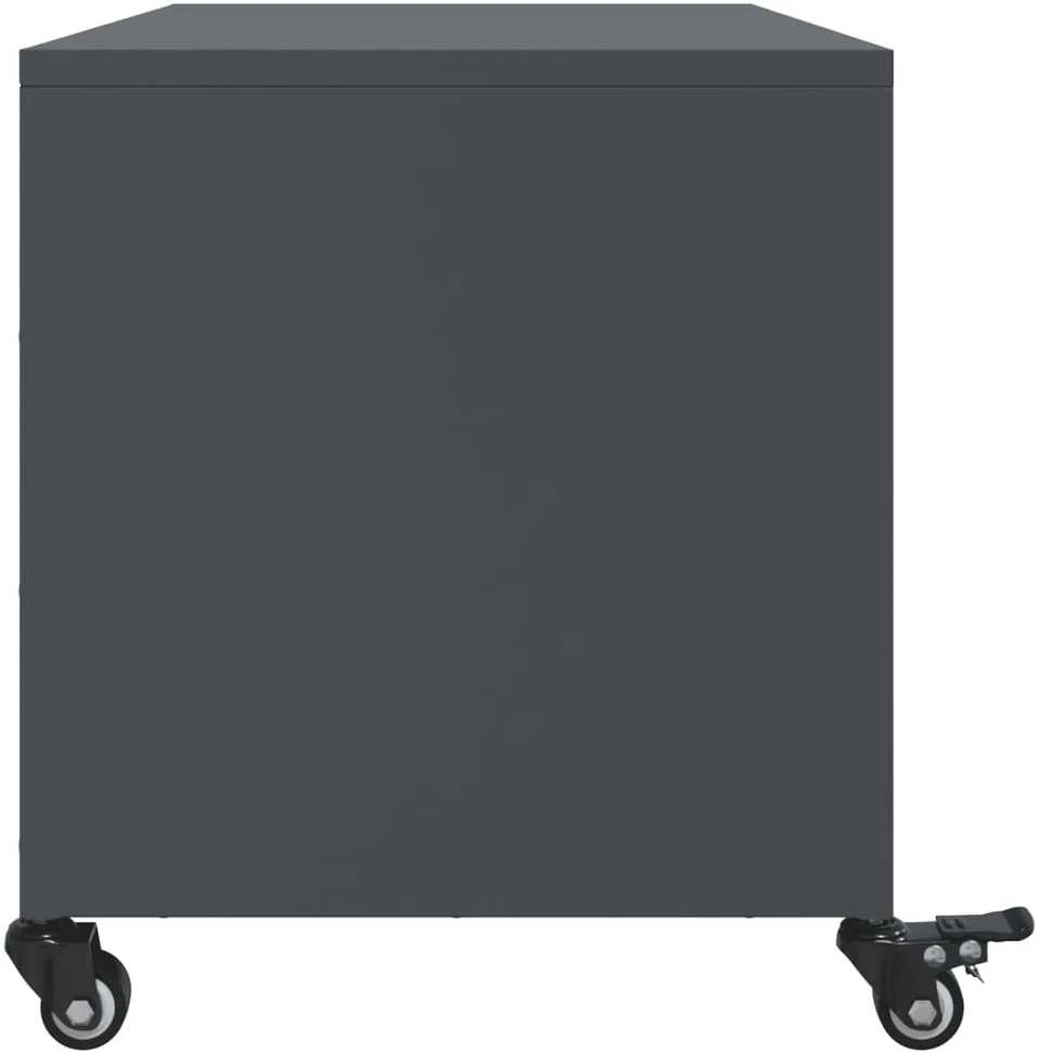 TV staliukas Televizoriaus spintelė, antracito, 68x39x43,5cm, plienas