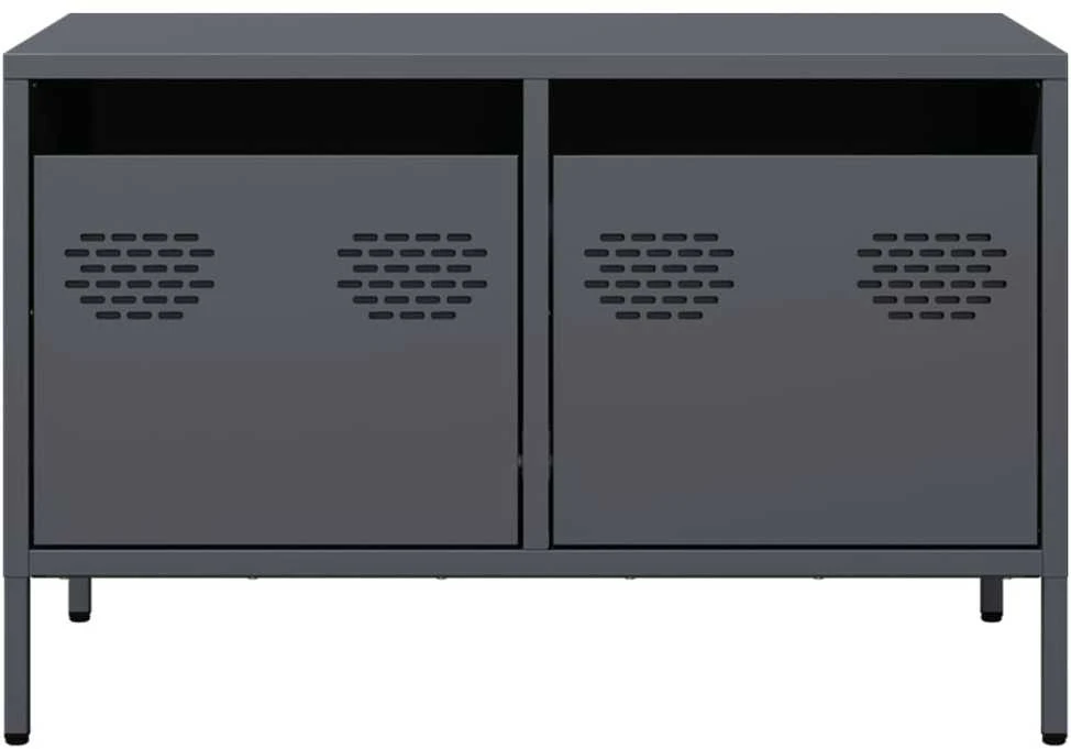 TV staliukas Televizoriaus spintelė, antracito, 68x39x43,5cm, plienas