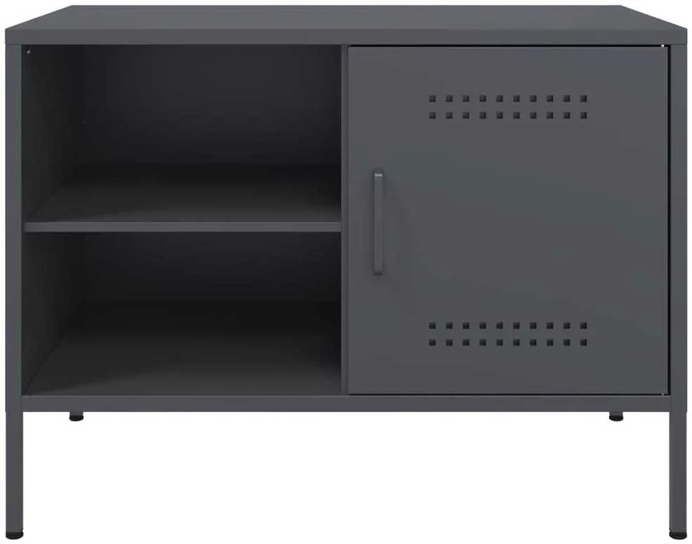 TV staliukas Televizoriaus spintelė, antracito, 68x39x50,5cm, plienas