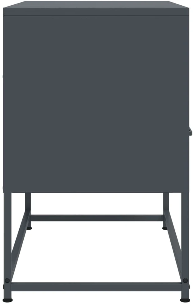 TV staliukas Televizoriaus spintelė, antracito, 68x39x60,5cm, plienas