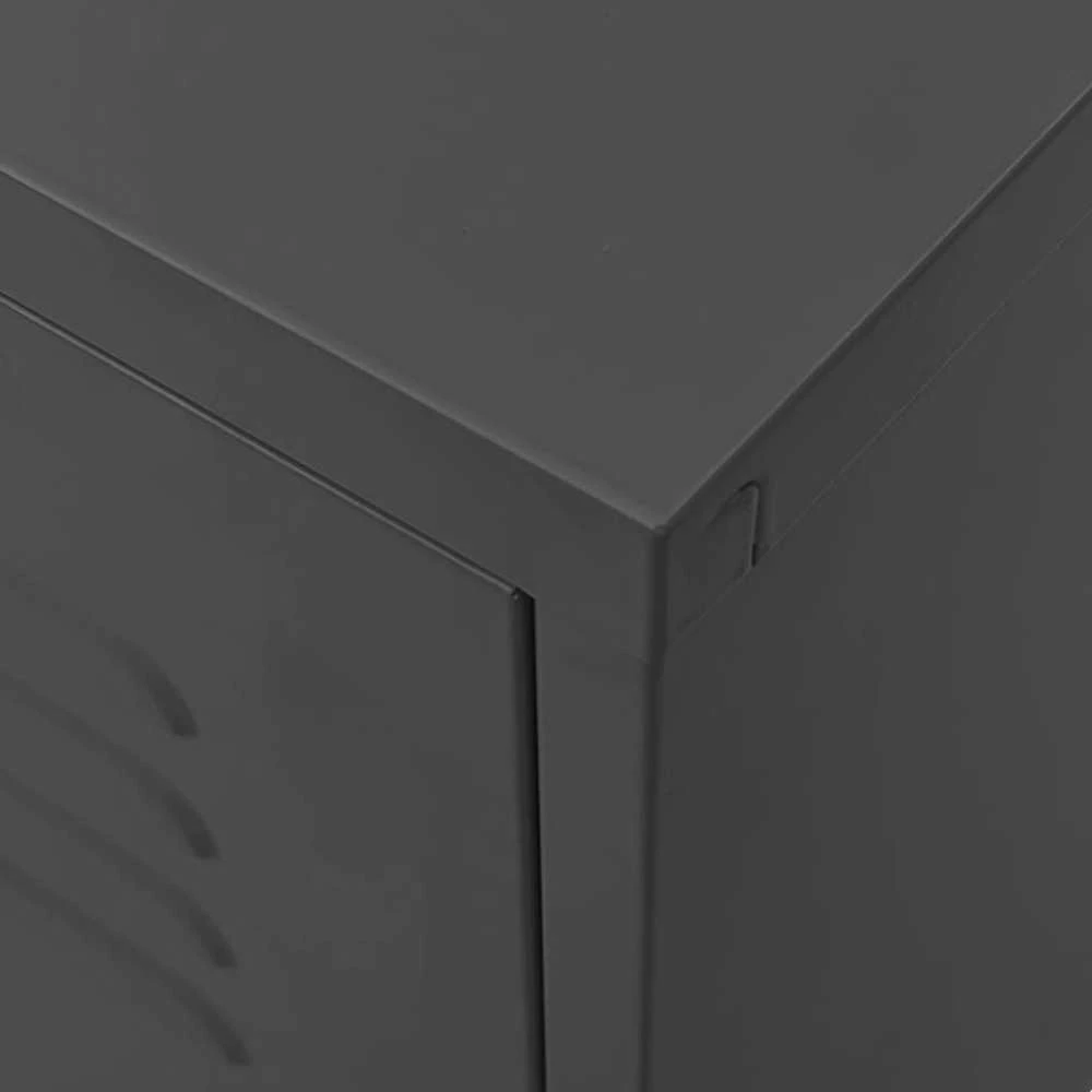 TV staliukas Televizoriaus spintelė, antracito spalvos, 105x35x50cm, plienas