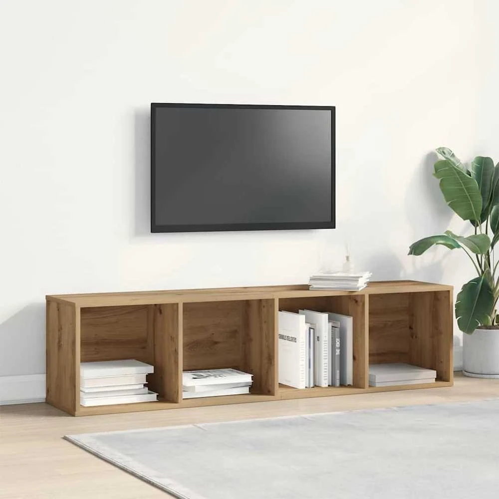 TV staliukas televizoriaus spintelė Artisan ąžuolas 120x34x37 cm