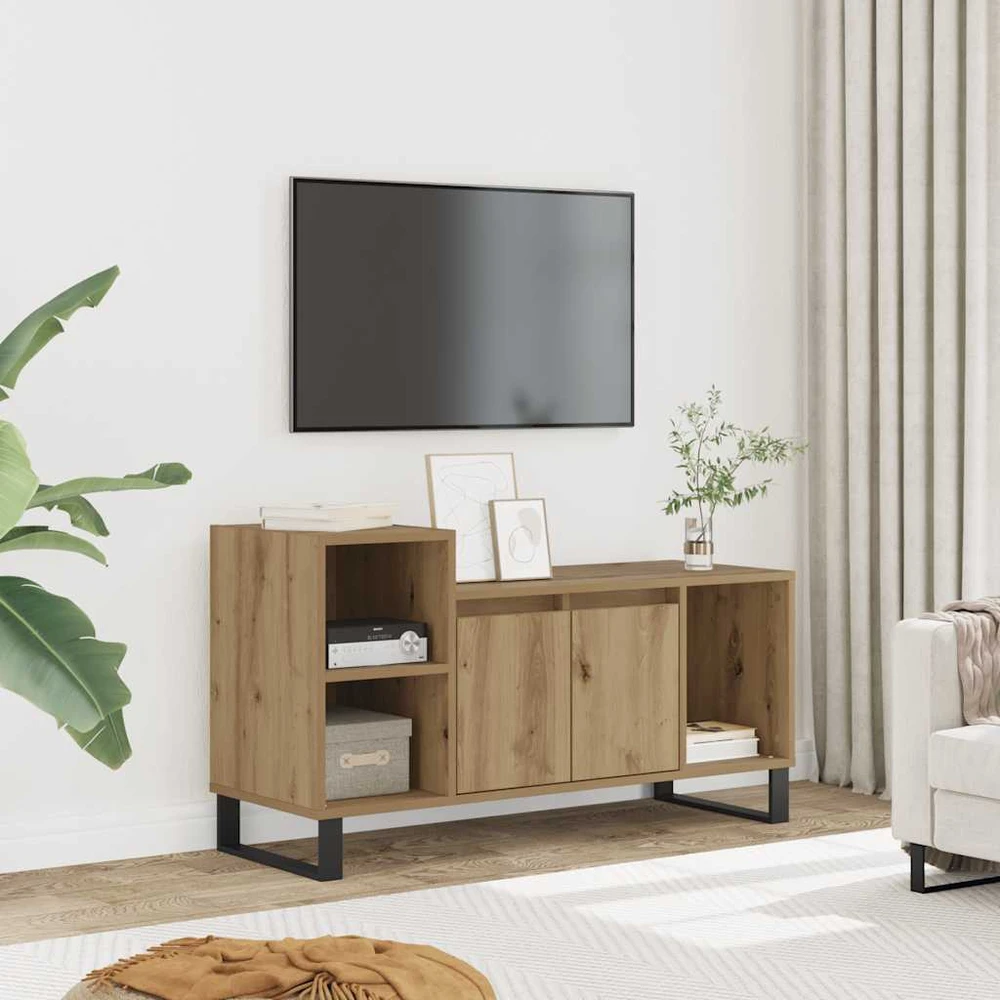 TV staliukas Televizoriaus spintelė, artisano, 100x35x55cm, apdirbta mediena