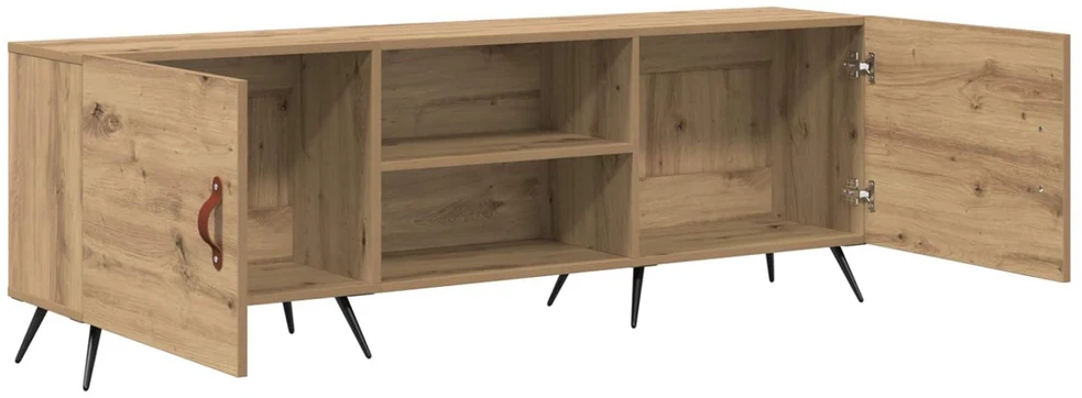 TV staliukas Televizoriaus spintelė 150 x 30 x 50 cm artisano ąžuolo