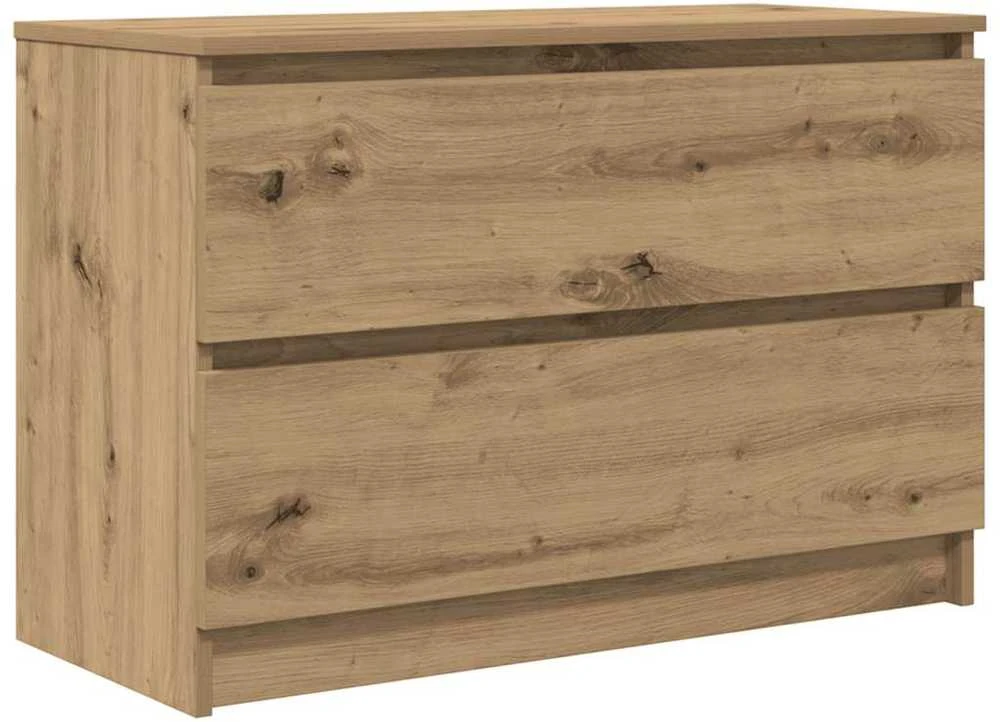 TV staliukas Televizoriaus spintelė, artisano ąžuolo, 80x35x54 cm, mediena