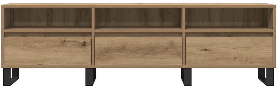 TV staliukas Televizoriaus spintelė, artisano ąžuolo, 150x30x44,5cm, mediena