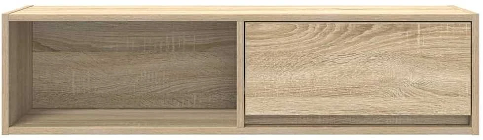 TV staliukas Televizoriaus spintelė, ąžuolo, 100x31x25,5cm, apdirbta mediena