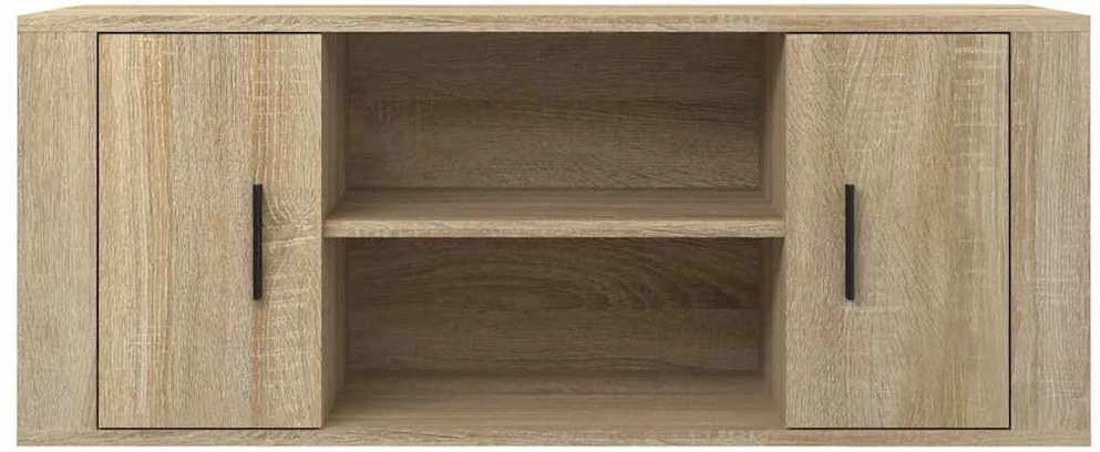 TV staliukas Televizoriaus spintelė, ąžuolo, 100x35x40cm, apdirbta mediena