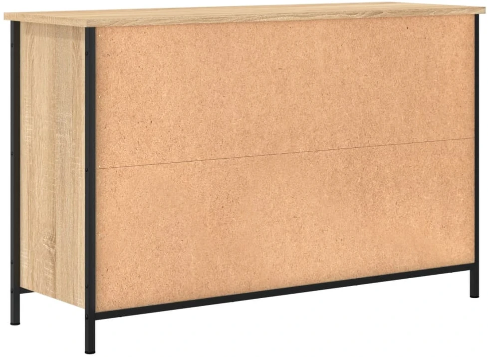 TV staliukas Televizoriaus spintelė, ąžuolo, 100x35x65cm, apdirbta mediena