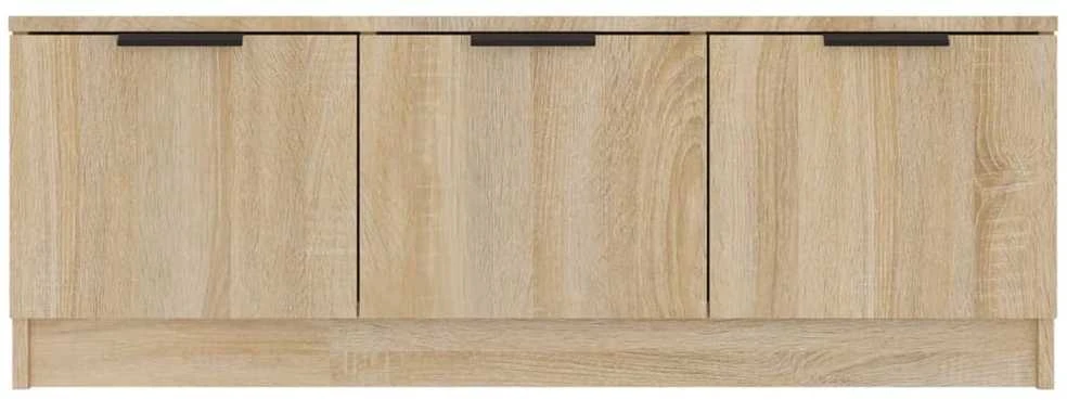 TV staliukas Televizoriaus spintelė, ąžuolo, 102x35x36,5cm, apdirbta mediena