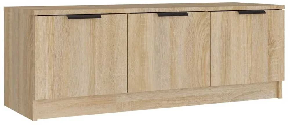 TV staliukas Televizoriaus spintelė, ąžuolo, 102x35x36,5cm, apdirbta mediena