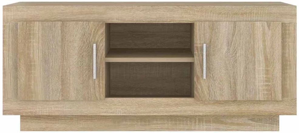 TV staliukas Televizoriaus spintelė, ąžuolo, 102x35x45cm, apdirbta mediena