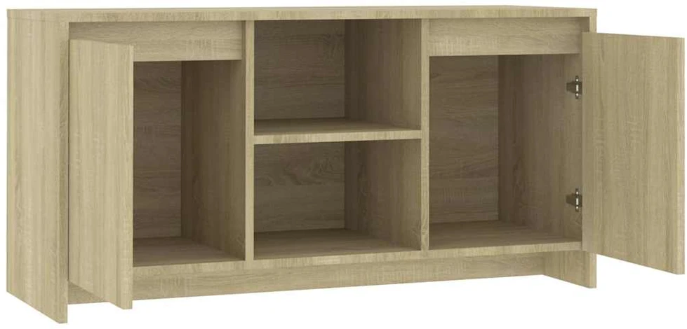 TV staliukas Televizoriaus spintelė, ąžuolo, 102x37,5x52,5cm, mediena