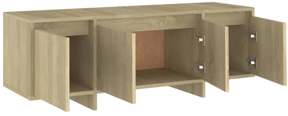 TV staliukas Televizoriaus spintelė, ąžuolo, 120x30x40,5cm, apdirbta mediena