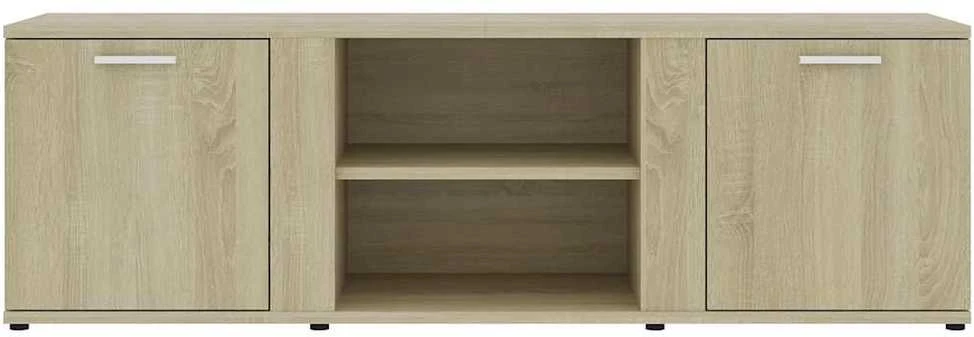 TV staliukas Televizoriaus spintelė, ąžuolo, 120x34x37cm, apdirbta mediena