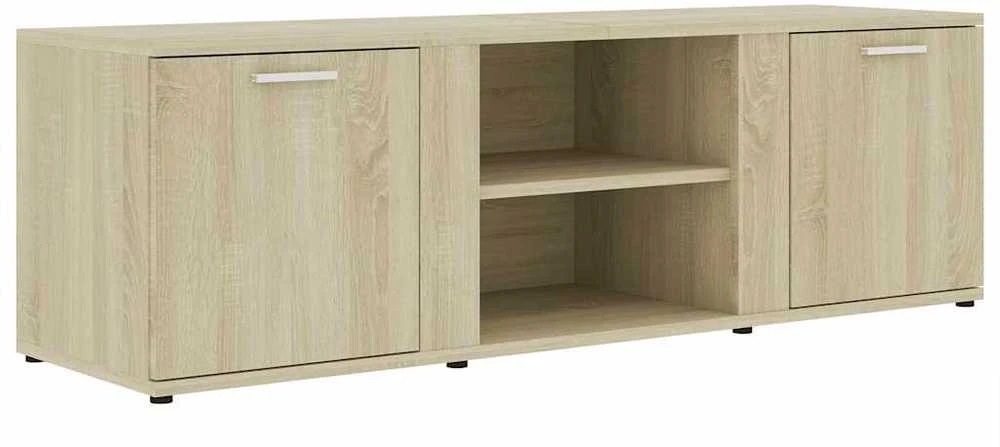 TV staliukas Televizoriaus spintelė, ąžuolo, 120x34x37cm, apdirbta mediena