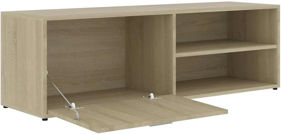 TV staliukas Televizoriaus spintelė, ąžuolo, 120x34x37cm, apdirbta mediena