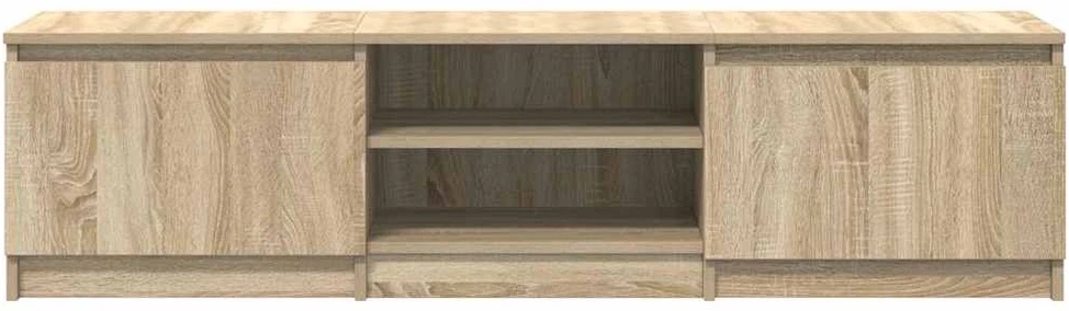 TV staliukas Televizoriaus spintelė, ąžuolo, 140x40x35,5cm, apdirbta mediena