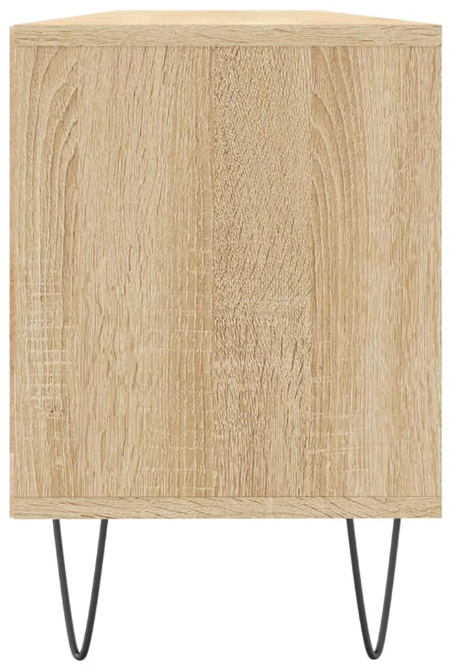 TV staliukas Televizoriaus spintelė, ąžuolo, 150x30x44,5cm, apdirbta mediena