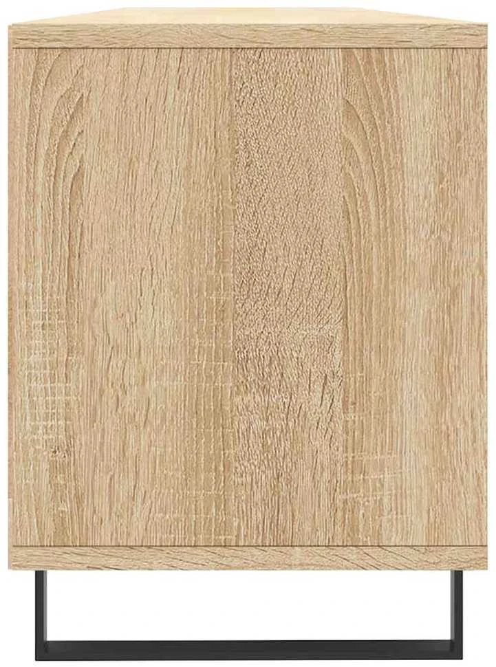 TV staliukas Televizoriaus spintelė, ąžuolo, 150x30x44,5cm, apdirbta mediena
