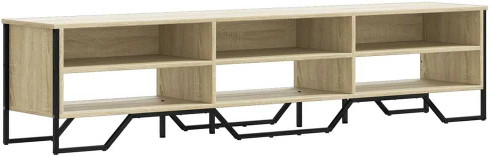 TV staliukas Televizoriaus spintelė, ąžuolo, 180x34x41cm, apdirbta mediena