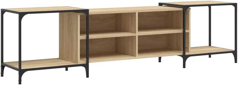 TV staliukas Televizoriaus spintelė, ąžuolo, 203x37x50cm, apdirbta mediena