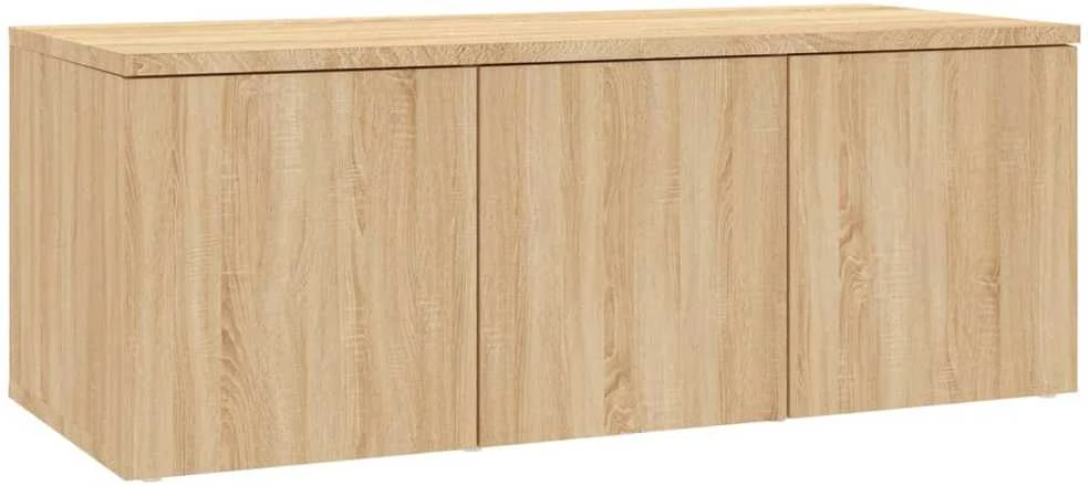 TV staliukas Televizoriaus spintelė, ąžuolo, 80x34x30cm, apdirbta mediena