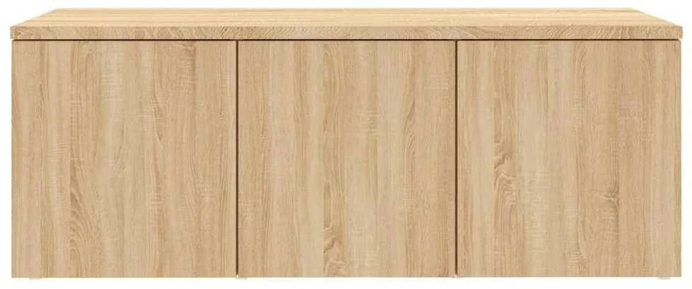 TV staliukas Televizoriaus spintelė, ąžuolo, 80x34x30cm, apdirbta mediena
