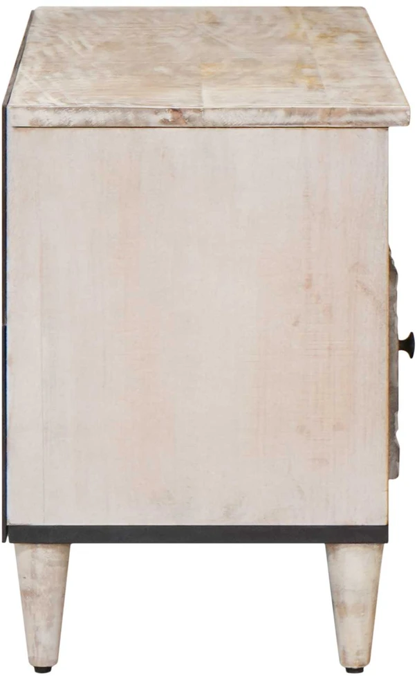 Televizoriaus spintelė Balta 100 x 33,5 x 46 cm