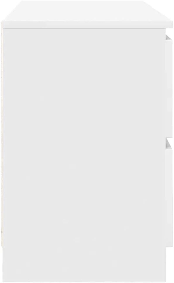 TV staliukas Televizoriaus spintelė, balta, 100x35x54 cm, apdirbta mediena