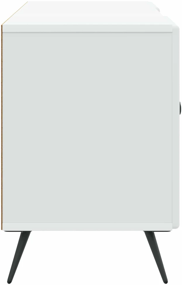 TV staliukas Televizoriaus spintelė Balta 102 x 34,5 x 50 cm