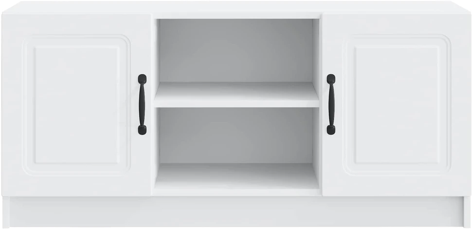TV staliukas Televizoriaus spintelė Balta 102 x 34,5 x 47 cm
