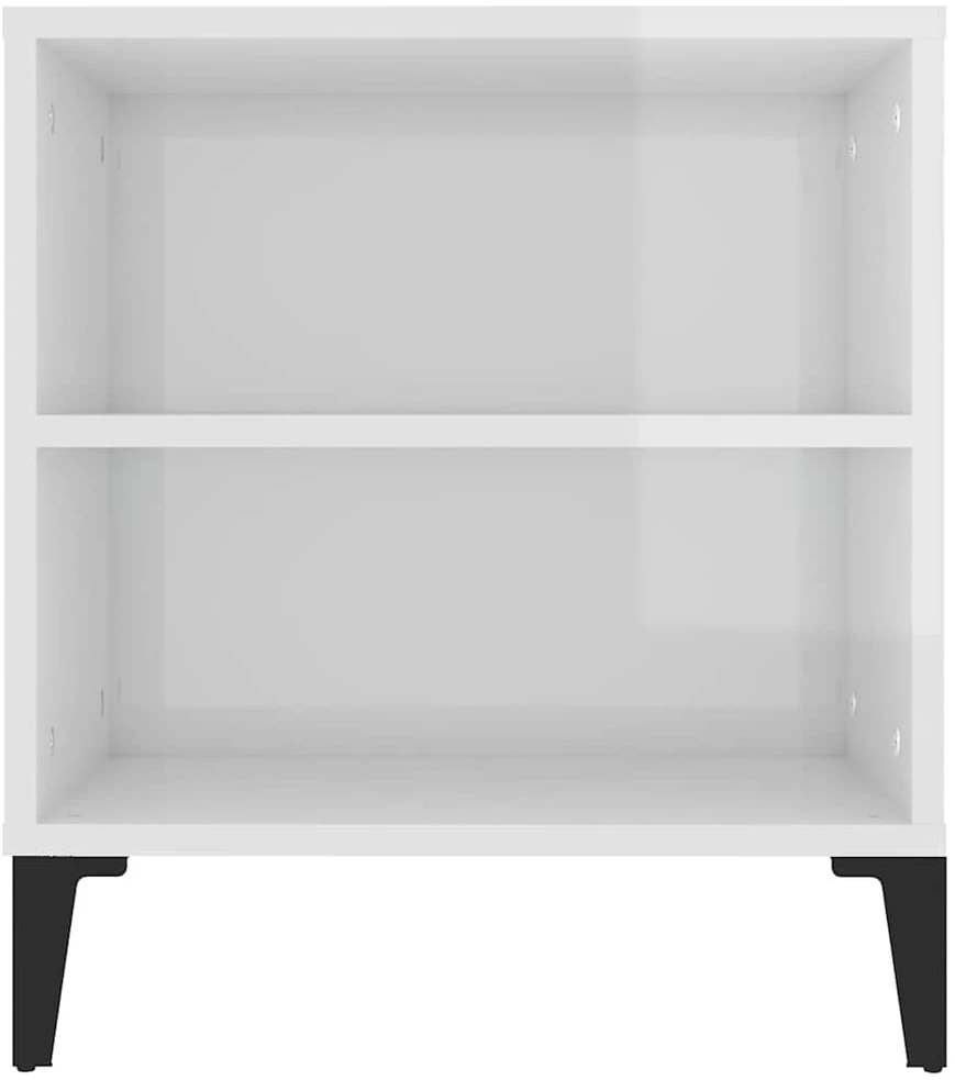 TV staliukas Televizoriaus spintelė, balta, 102x44,5x50cm, mediena, blizgi