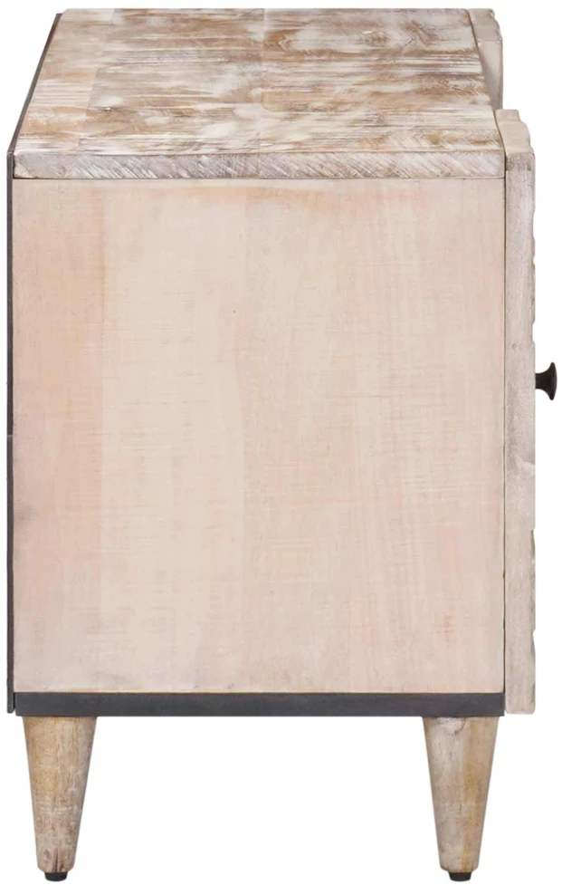 Televizoriaus spintelė Balta 105 x 33,5 x 46 cm